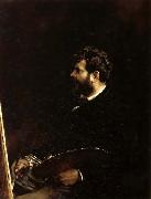 Marques, Francisco Domingo Self-Portrait oil painting artist